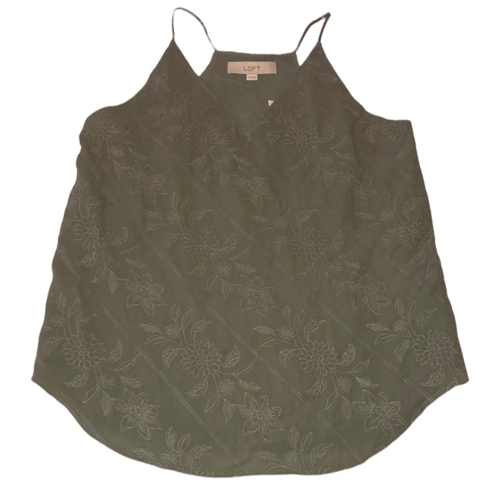 LOFT Racerback Spaghetti Strap Tank